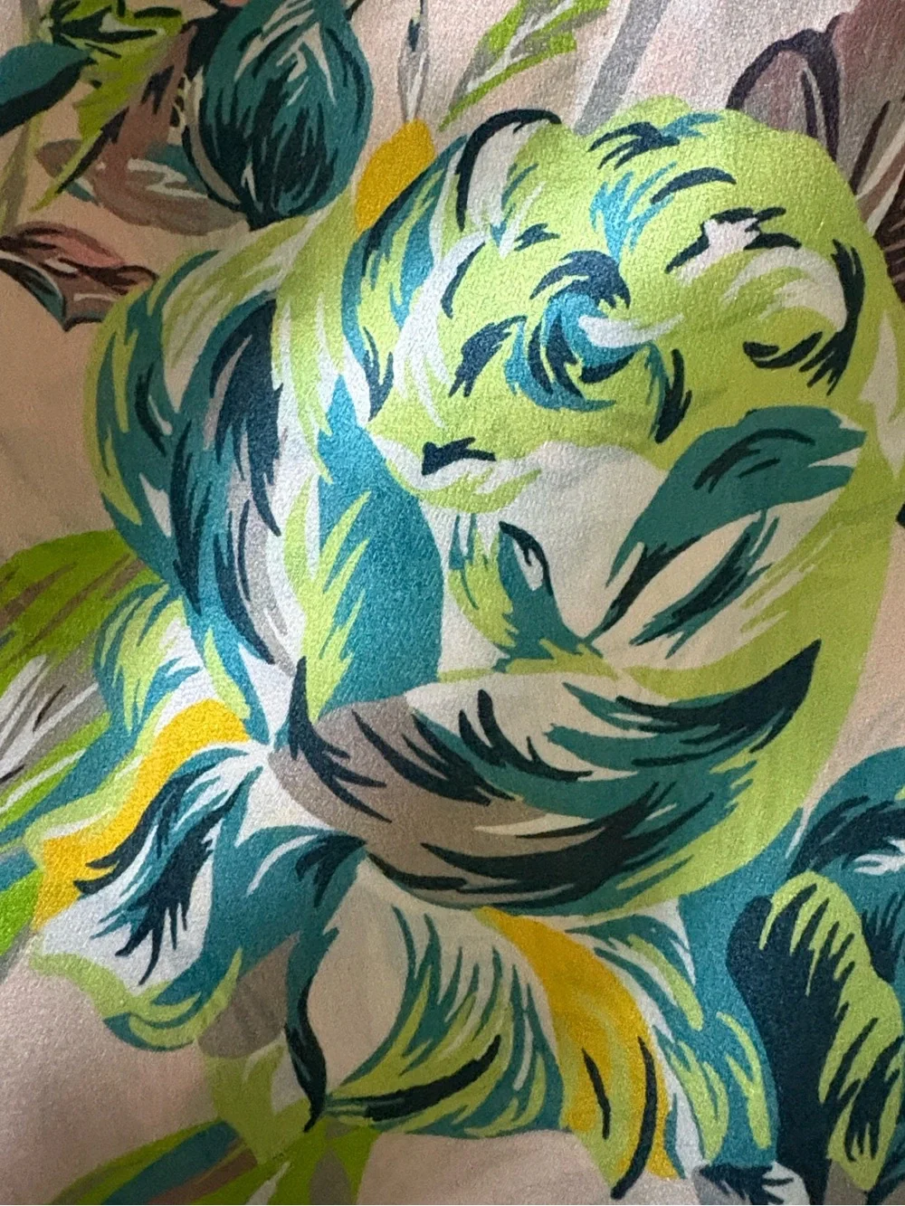 Echo silk scarf